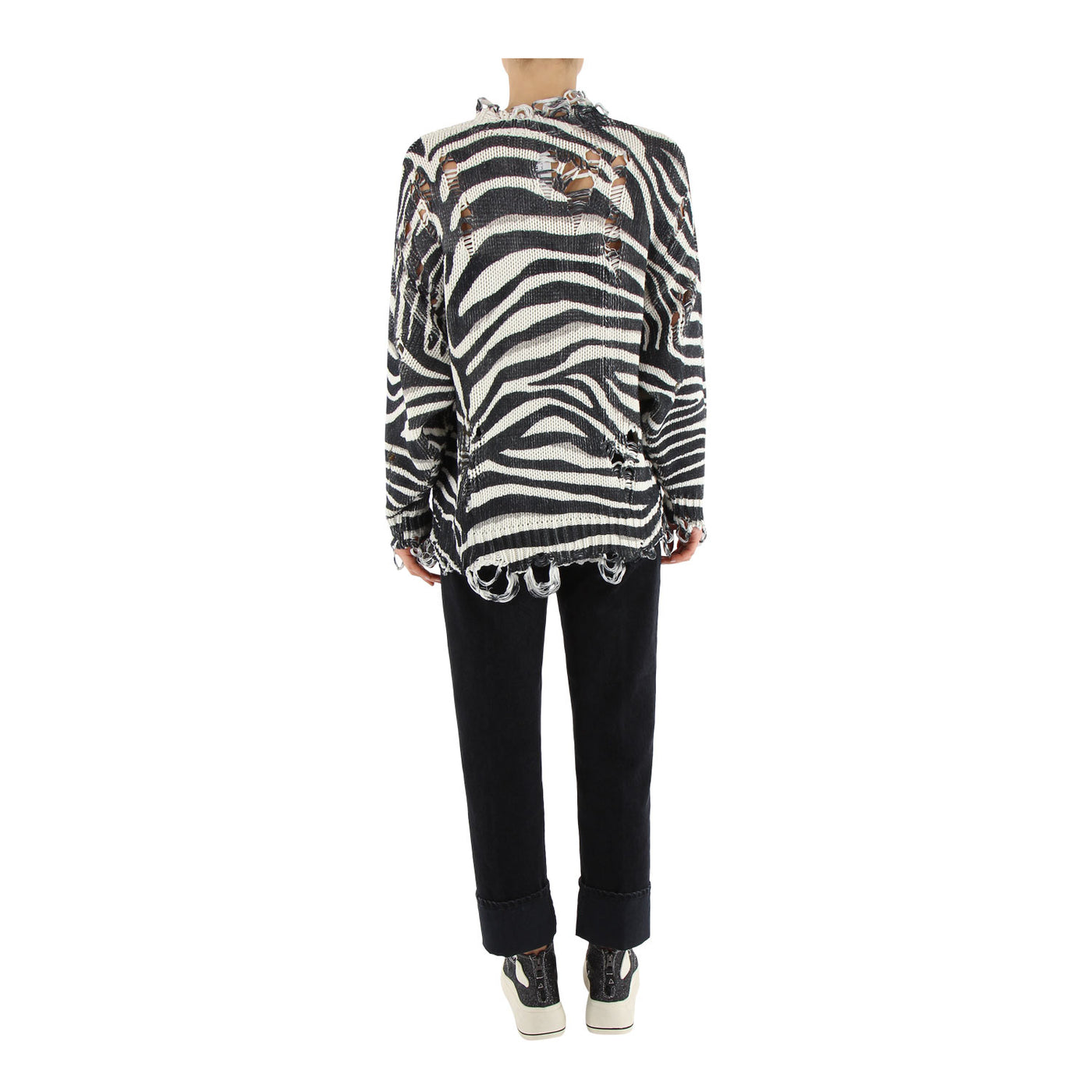 Pullover Zebra aus Baumwolle
