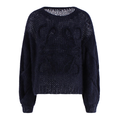 Sweater Anagramm aus Mohairmix