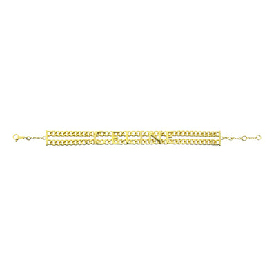 Armband Gourmette Bracelet aus Messing