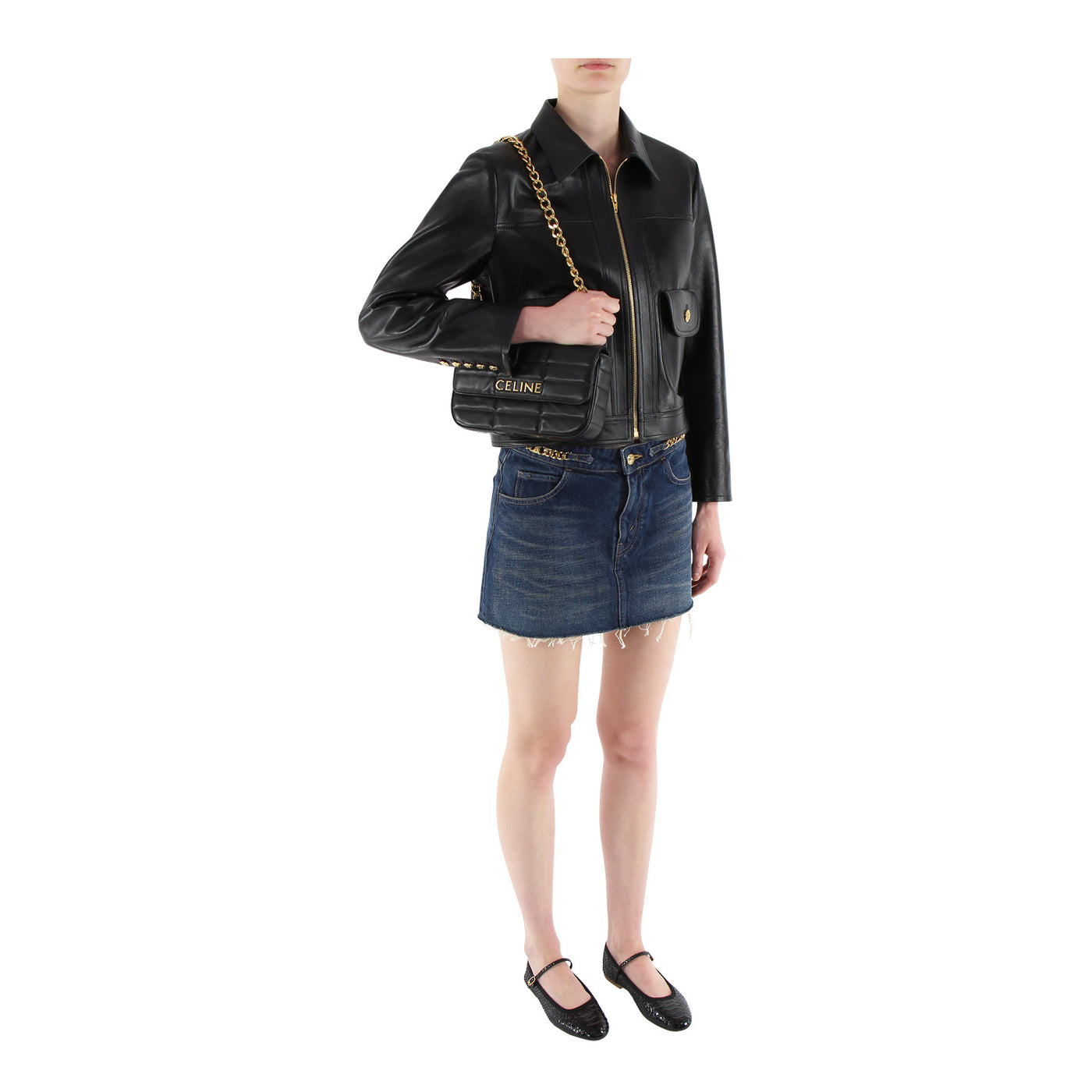 Ballerinas Mary Jane 05 aus Leder