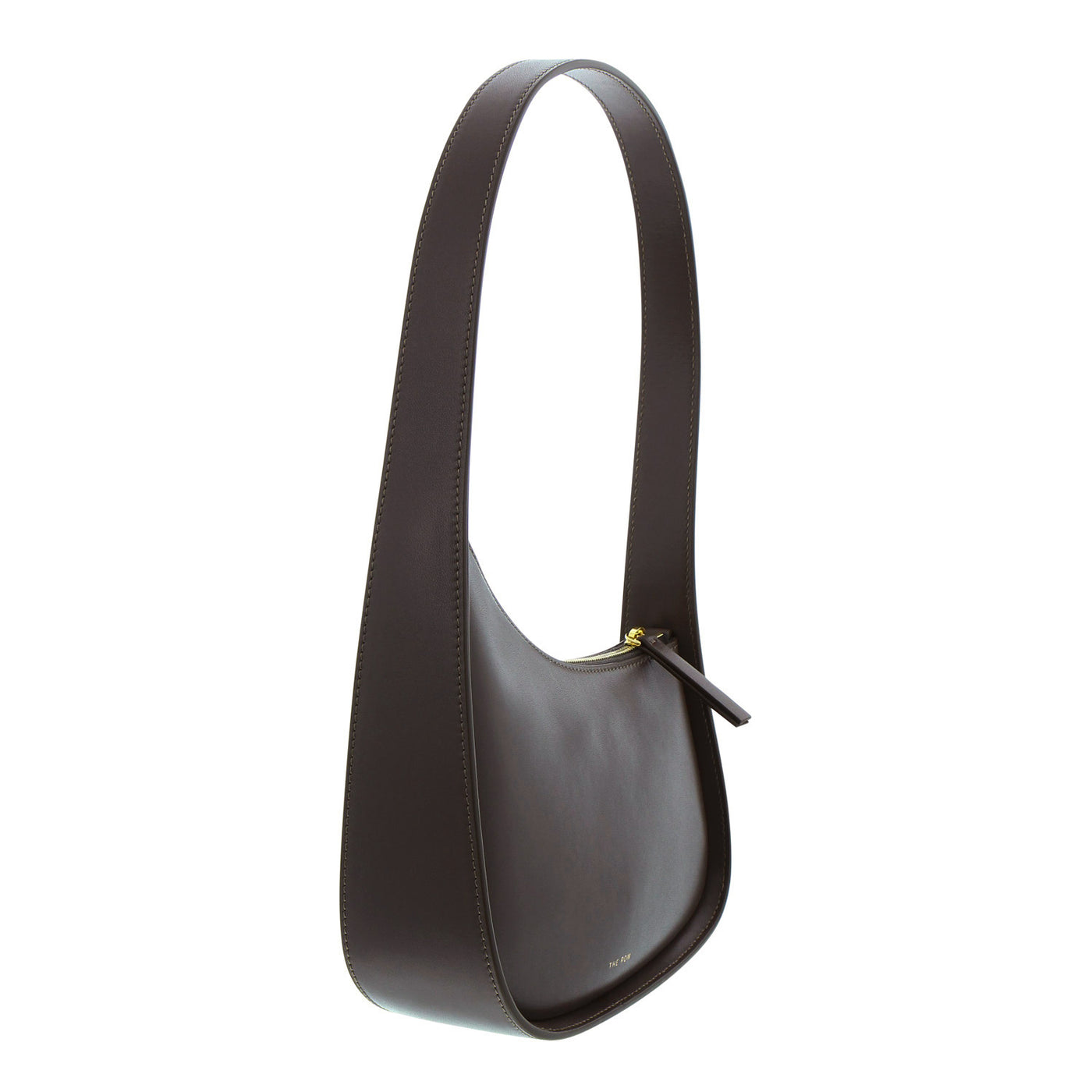 Schultertasche Half Moon aus Leder