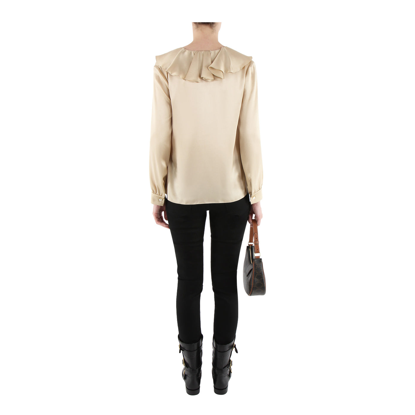 Bluse aus Seide