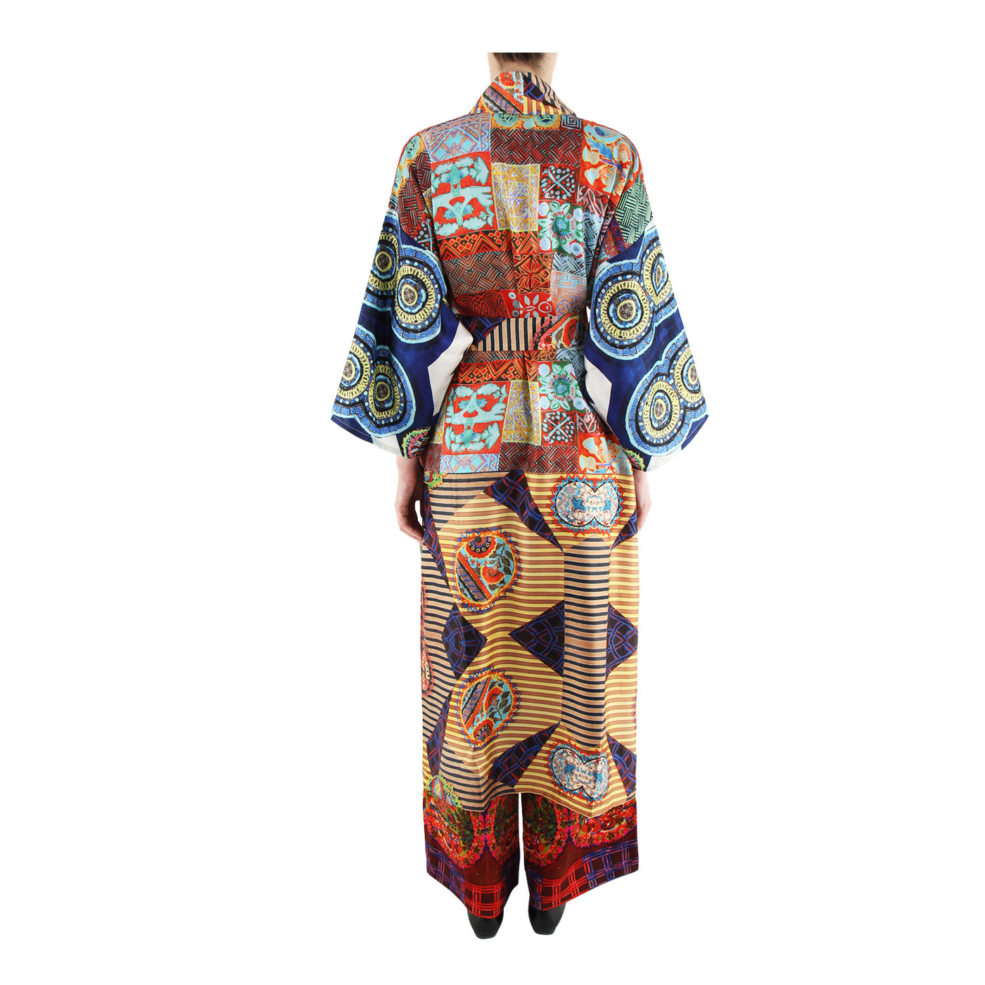 Kimono Kipos aus Seide