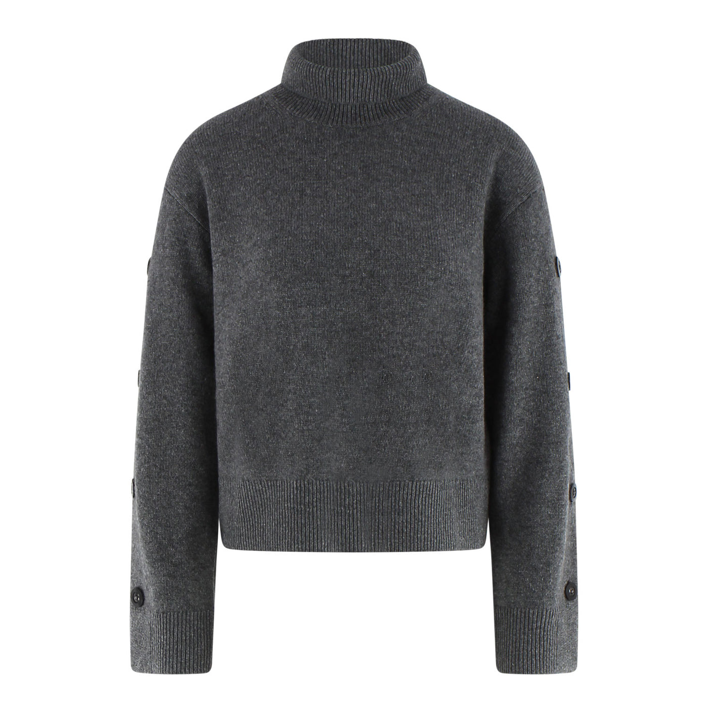 Pullover Pure Button Sleeve aus Cashmere