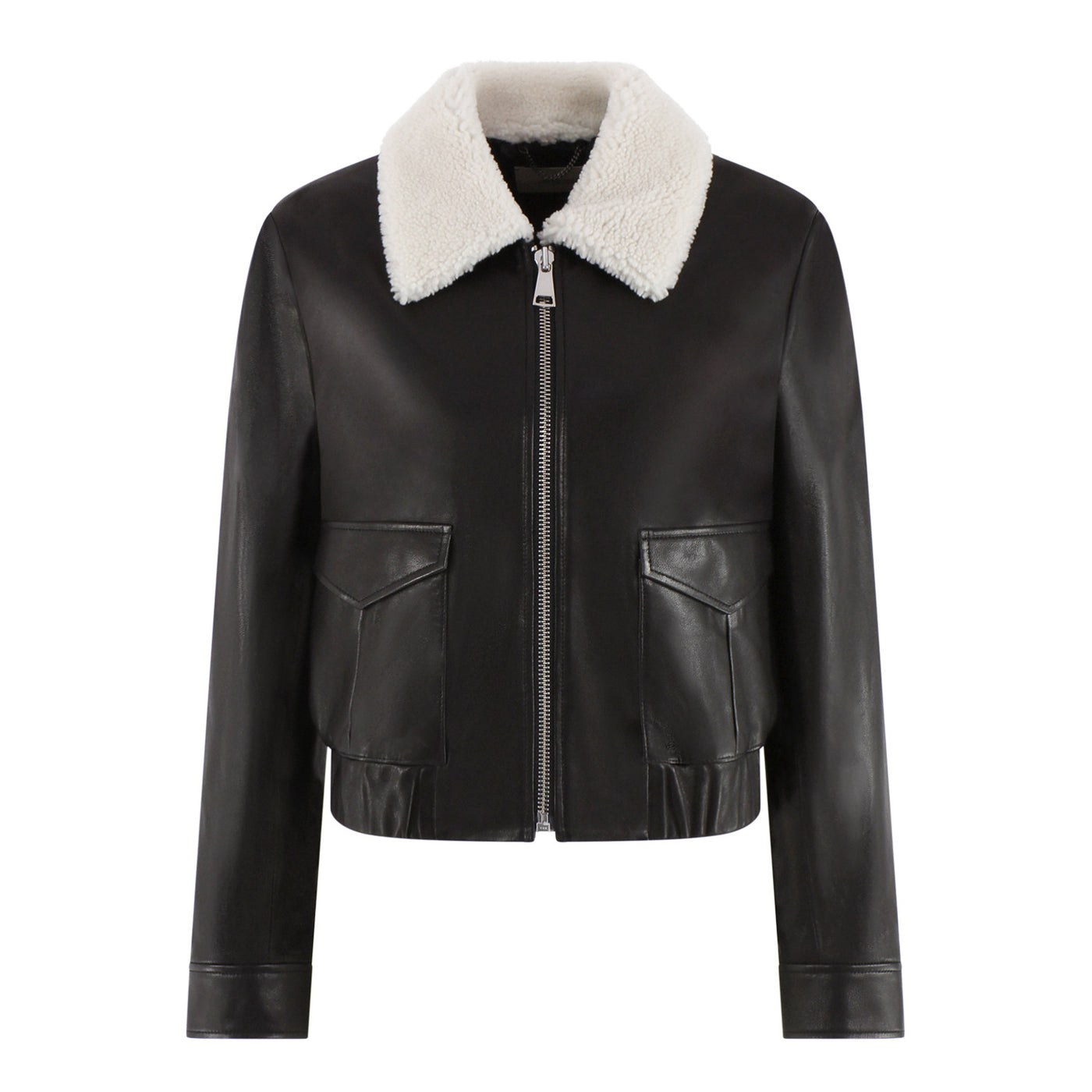 Jacke Sleek Statement aus Leder