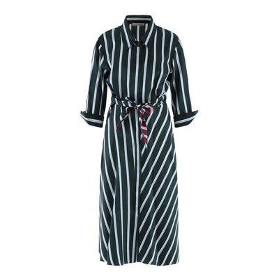 Kleid Luxurious Stripes aus Seide