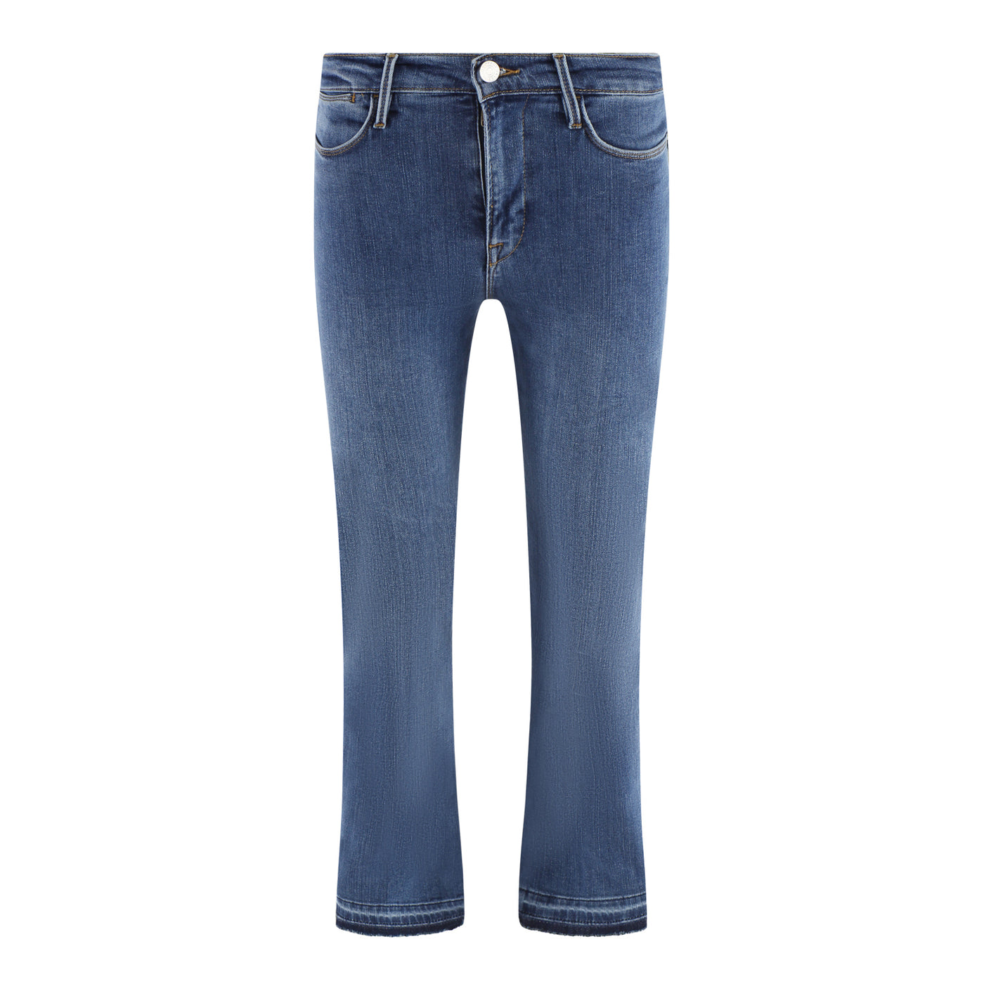 Jeans Le High Straight aus Baumwollmix