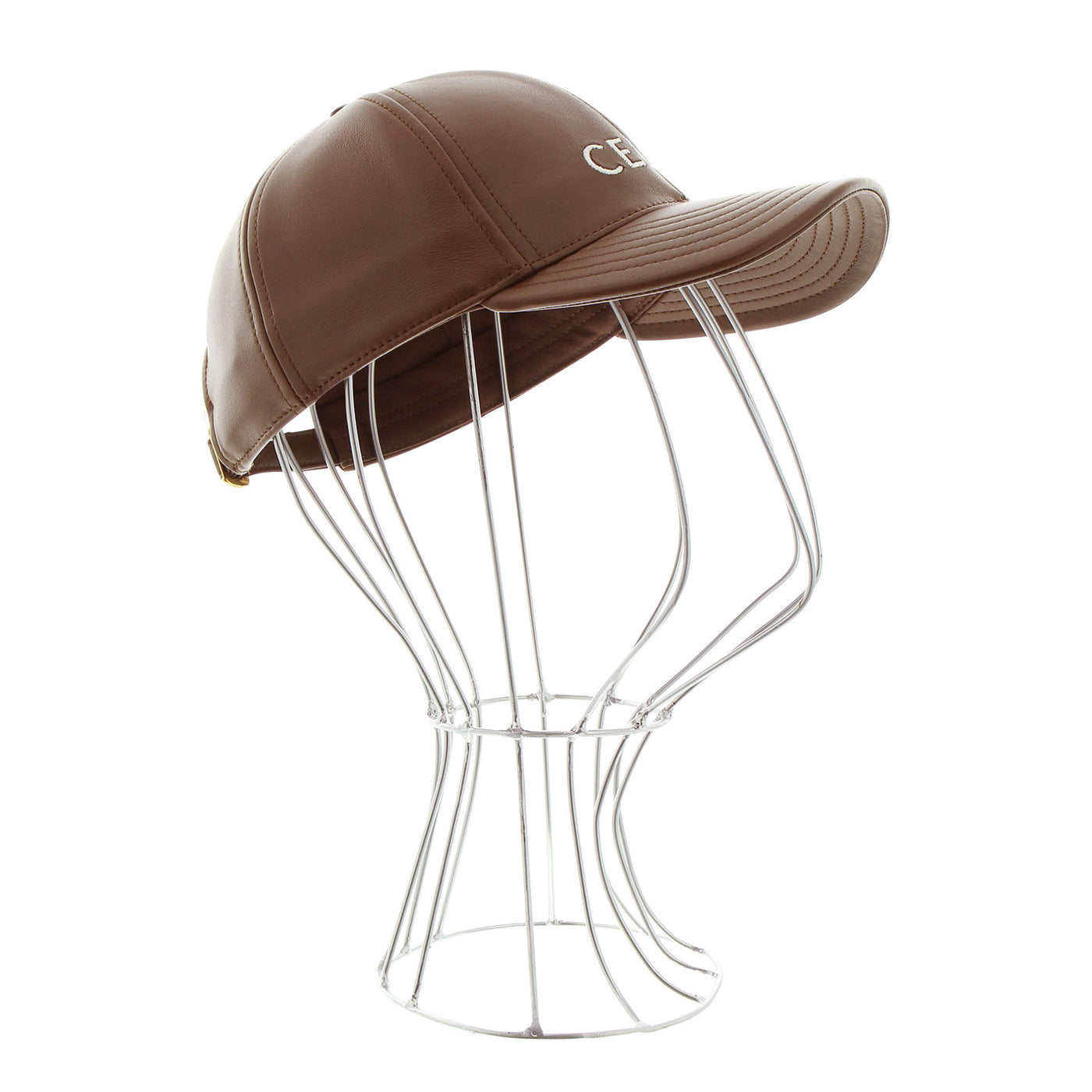 Basecap Celine aus Leder