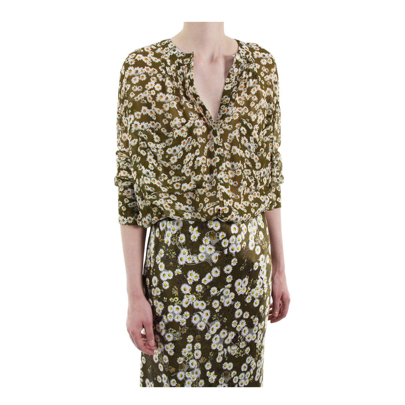 Bluse Blooming Meadow aus Viskose