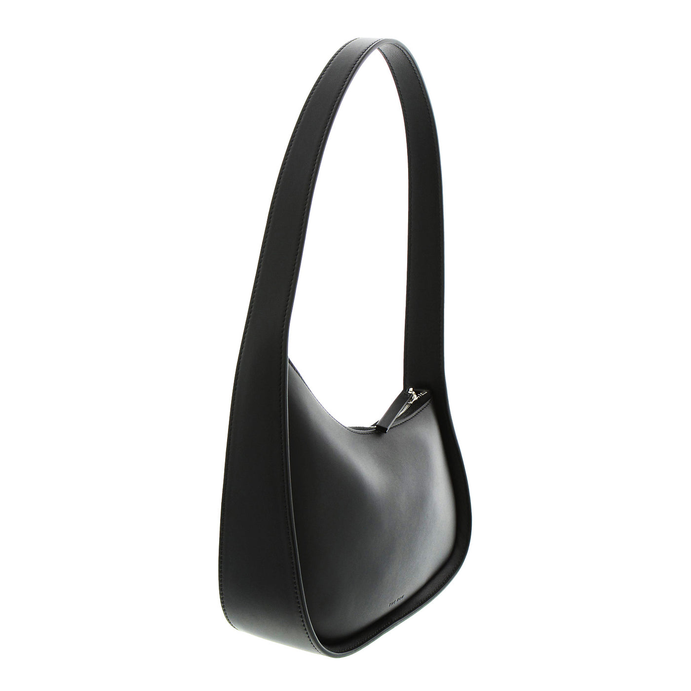 Schultertasche Half Moon aus Leder