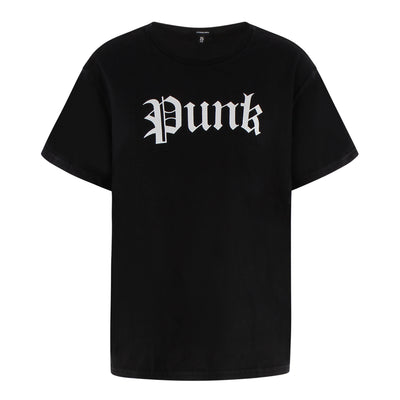 T-Shirt Punk Boy T aus Baumwolle