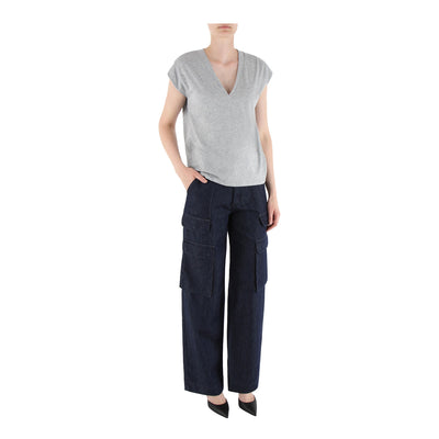 Jeans Relaxed Staight Cargo aus Denim