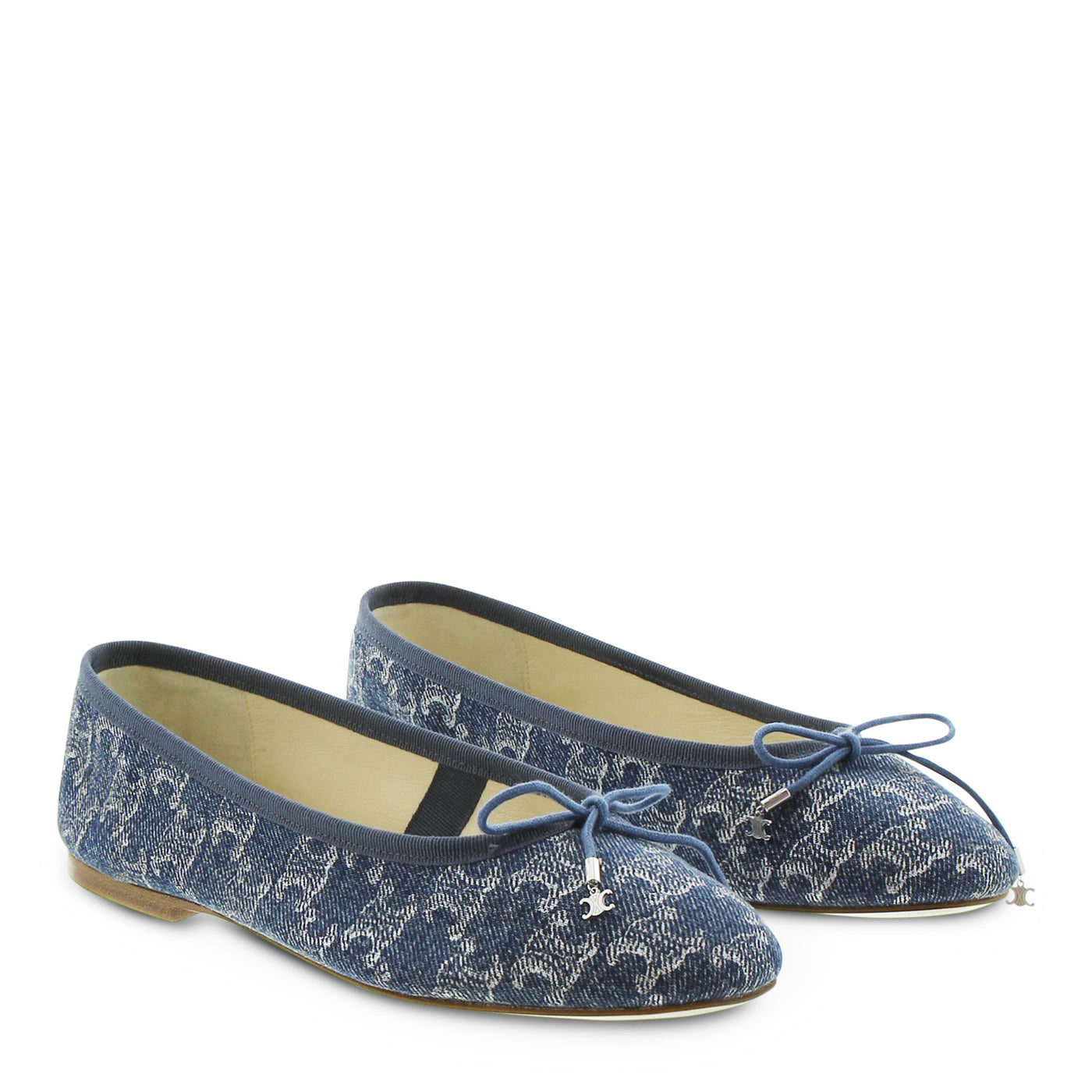 Ballarinas 05 Triomphe Stamped aus Denim