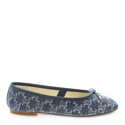 Ballarinas 05 Triomphe Stamped aus Denim