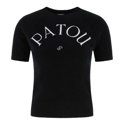 T-Shirt Patou Jacquard aus Baumwollmix