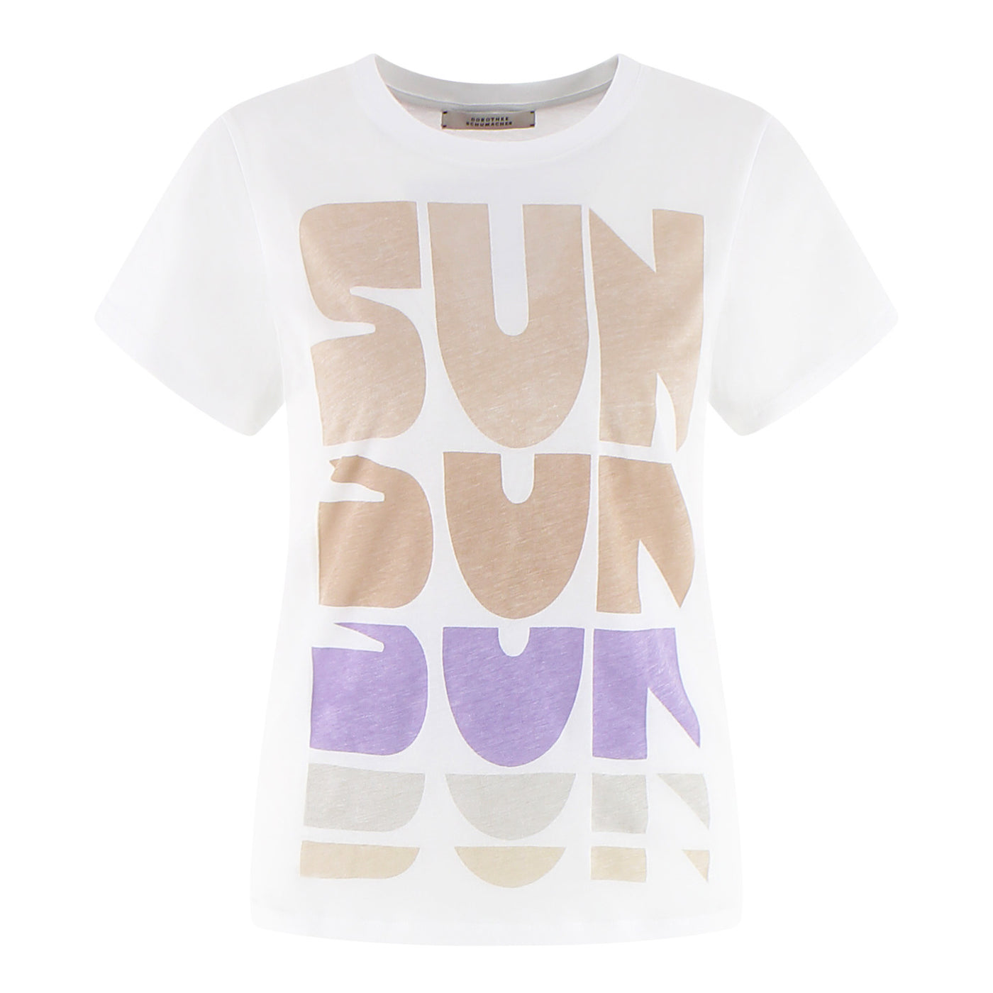 T-Shirt "Sun" aus Baumwolle