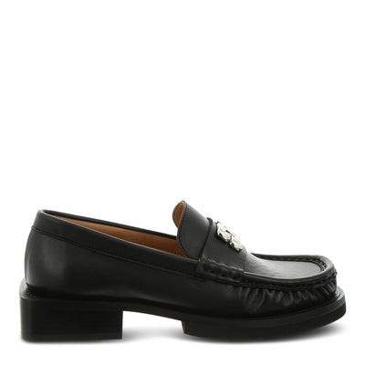 Loafers Butterfly aus Leder