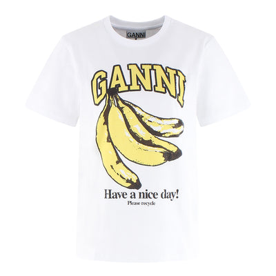 T-Shirt Relaxed Banana aus Baumwolle