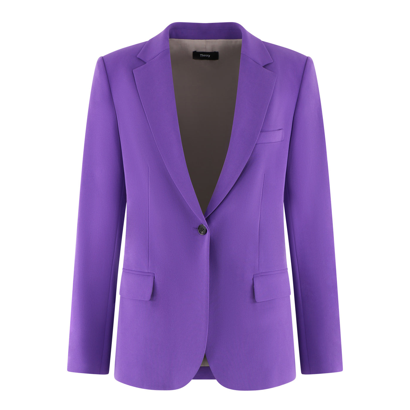 Blazer aus Crepe