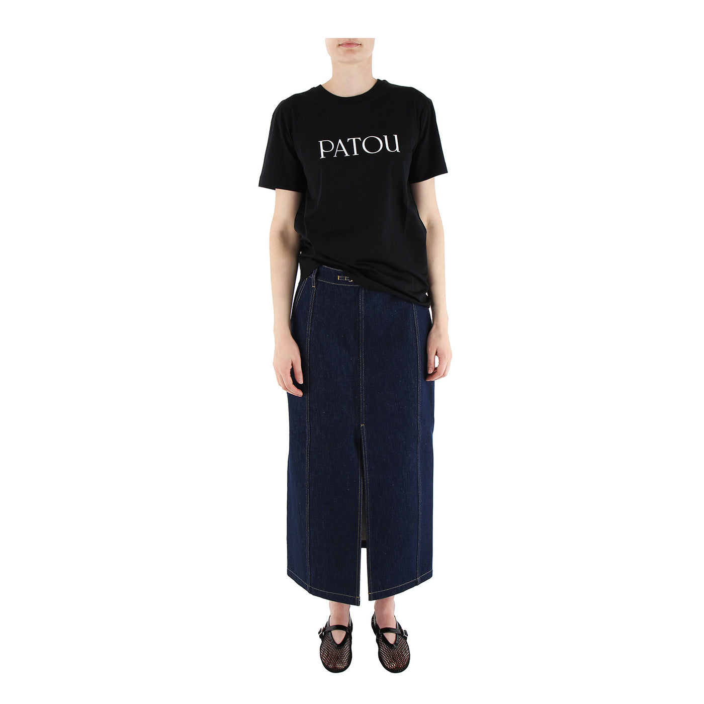 T-Shirt Patou Iconic aus Baumwolle
