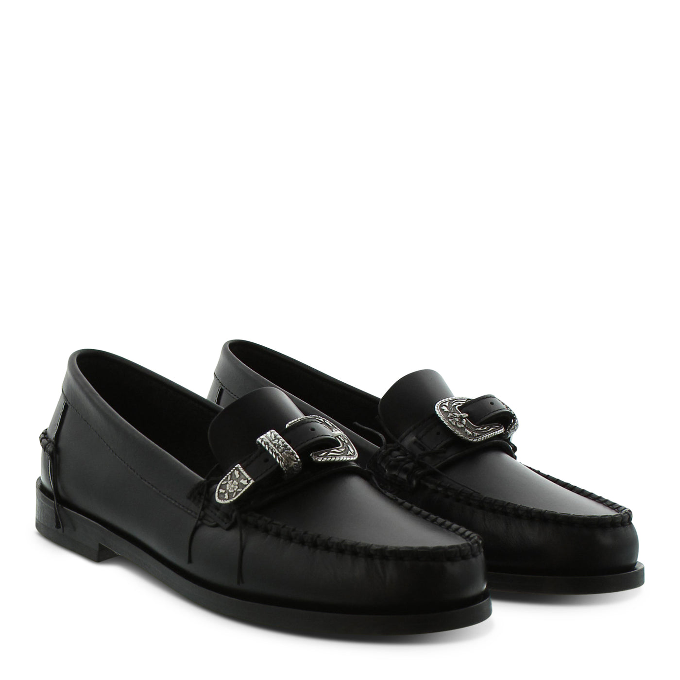 Loafers Western Coolness aus Leder