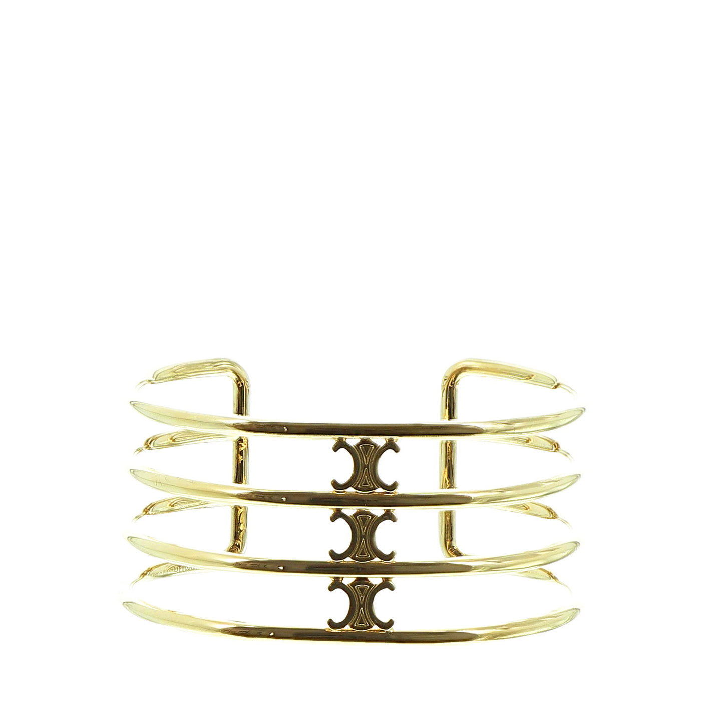 Armreif Triomphe Cage aus Messing