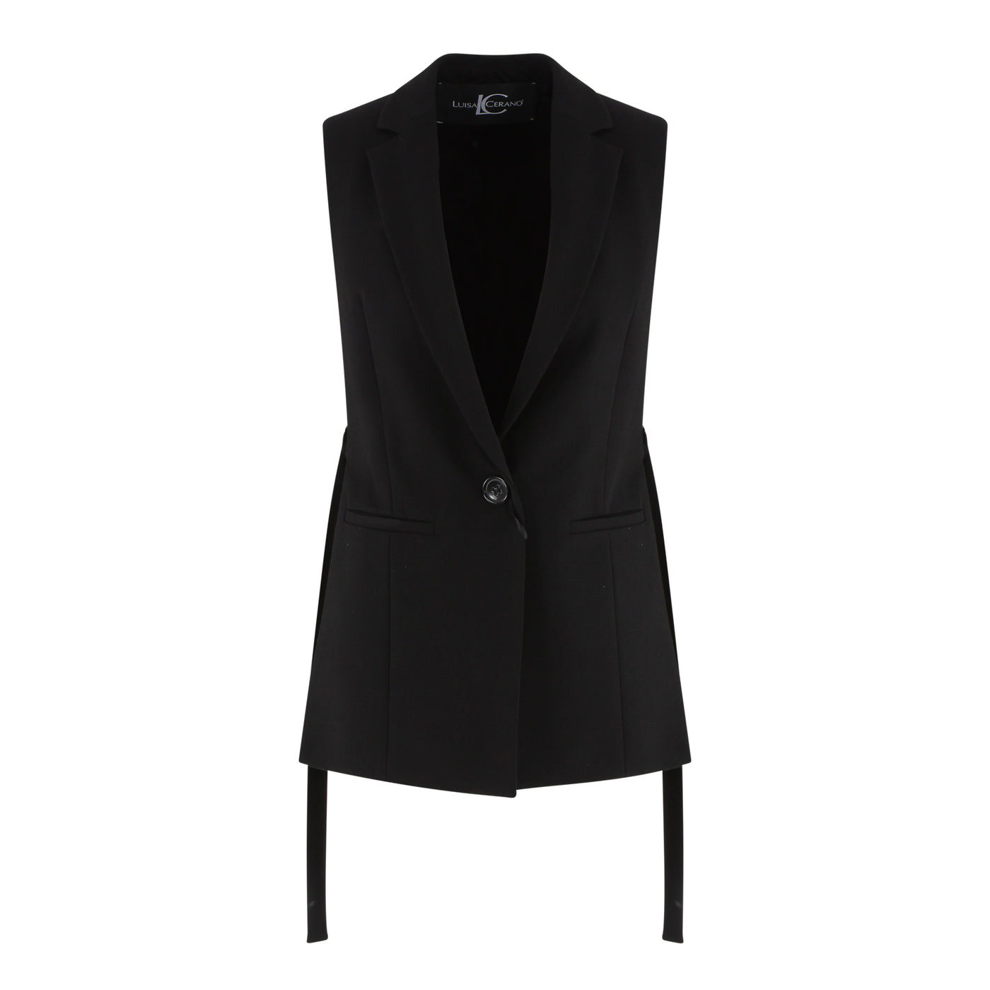 Blazer Gilet aus Techno-Wolle