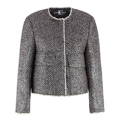 Jacke aus Tweed