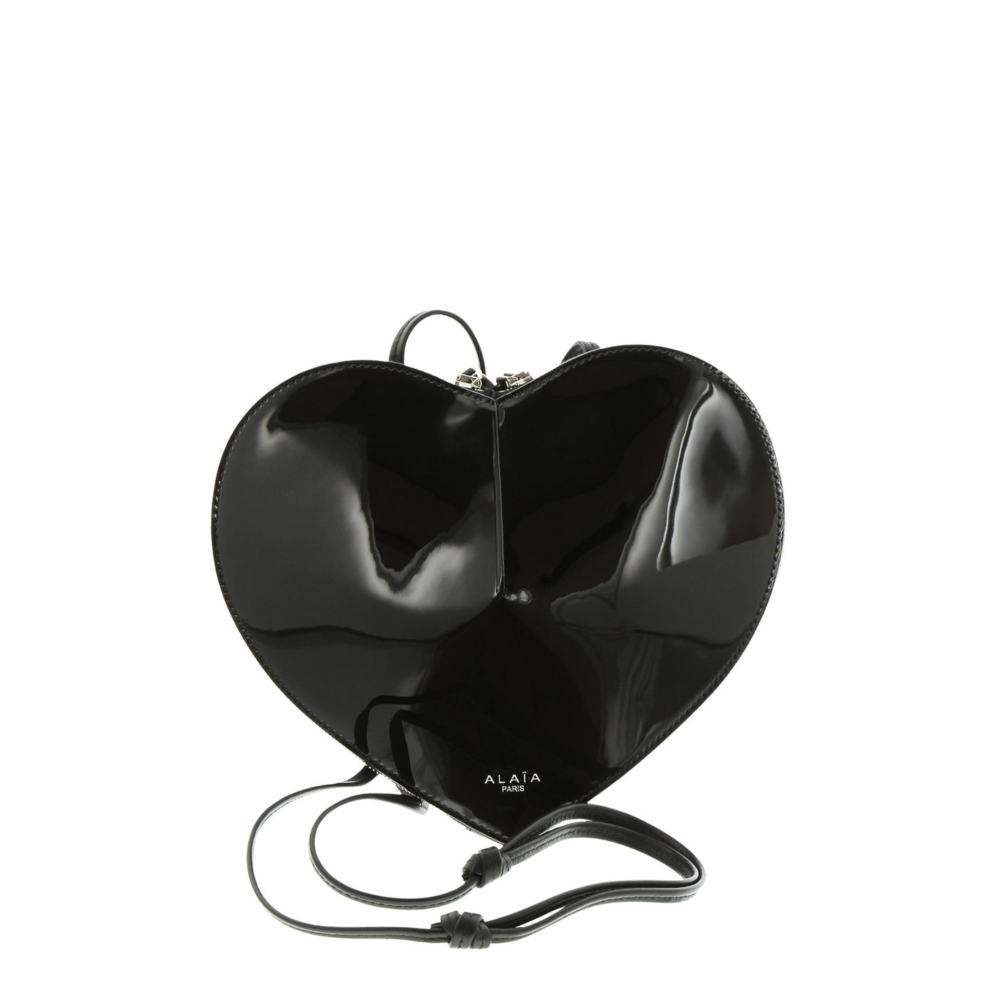 Schultertasche Le Coeur aus Lackleder