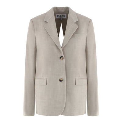 Blazer aus Wolle