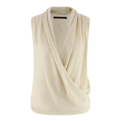 Cross Top aus Cashmere