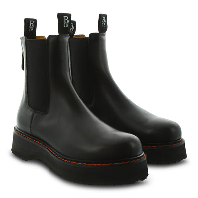 Chelsea Boots Single Stack aus Leder