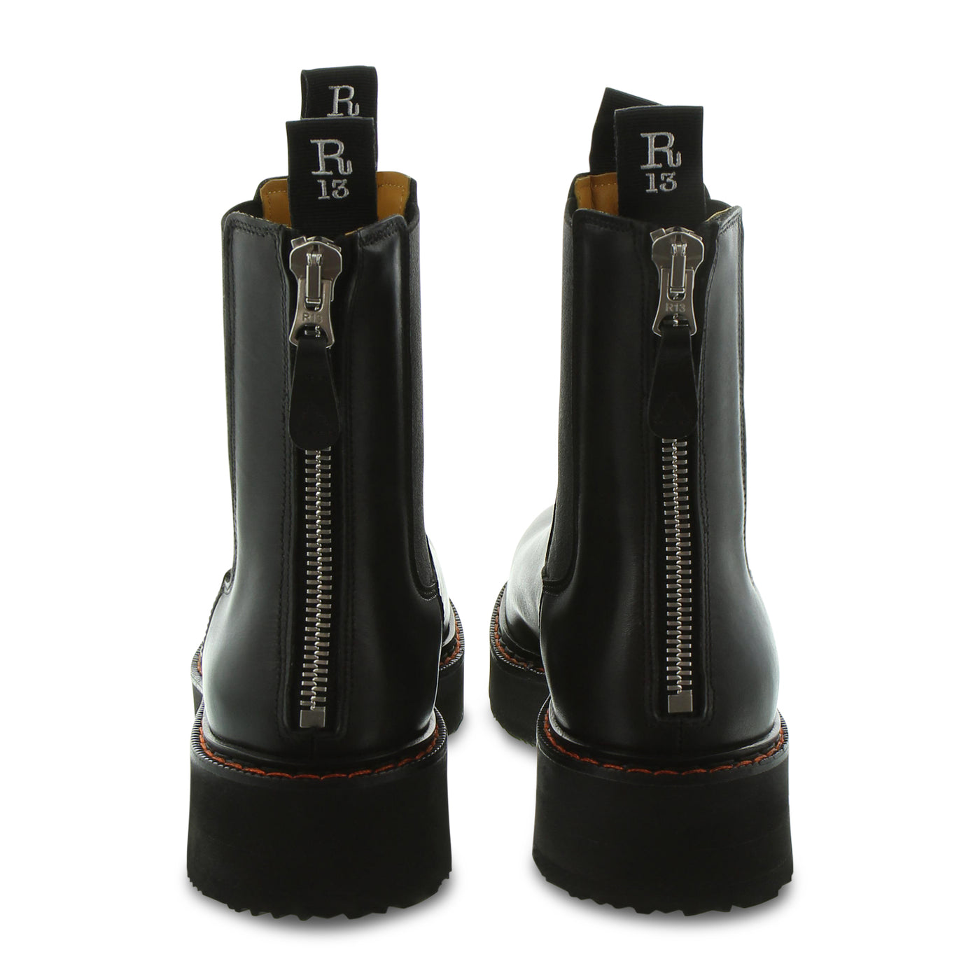 Chelsea Boots Single Stack aus Leder