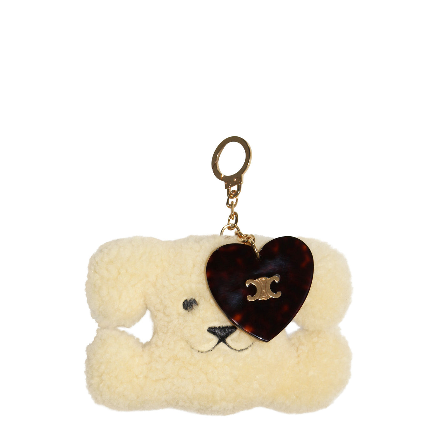 Anhänger Triomphe Pom Pom aus Shearling