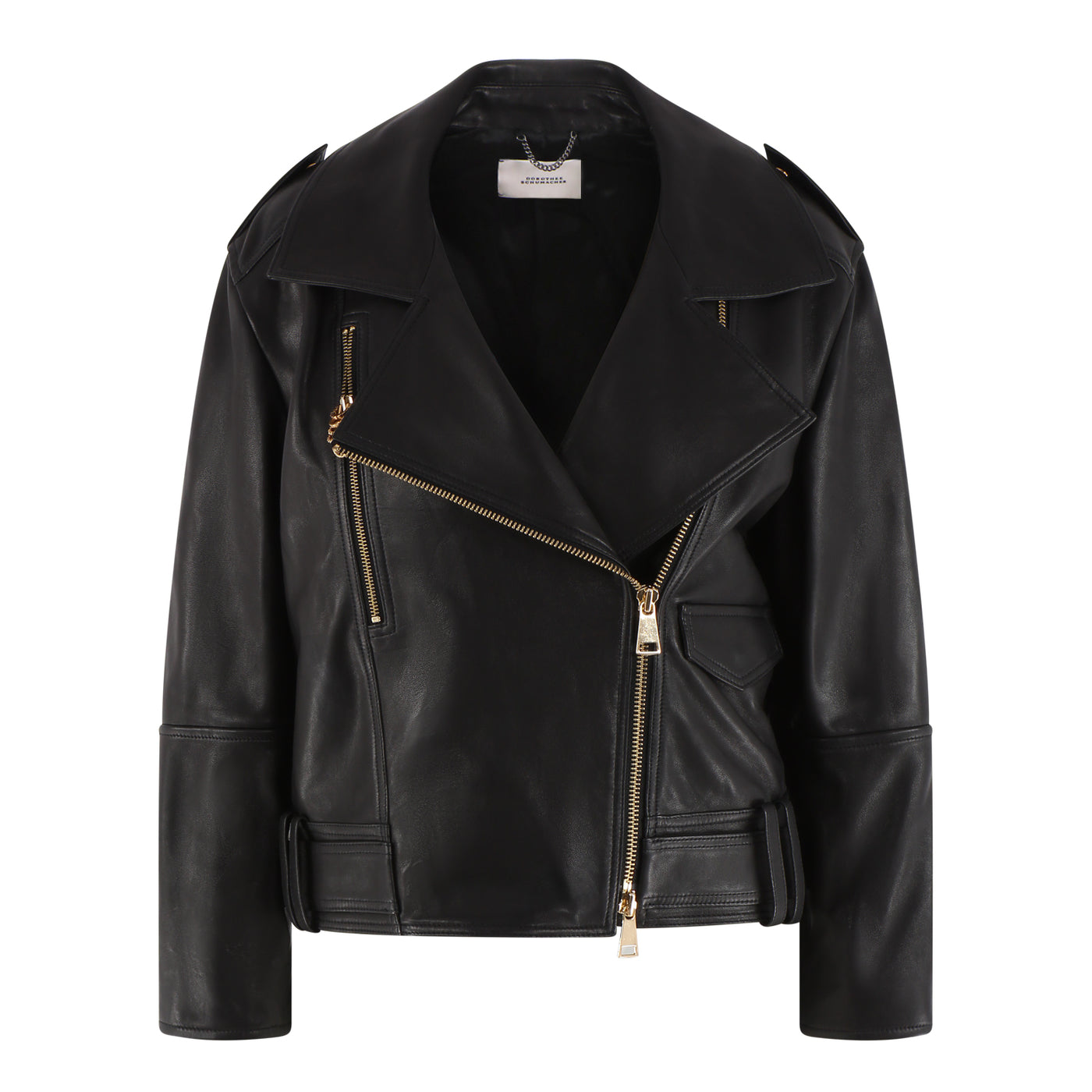 Jacke Sleek Statement aus Leder