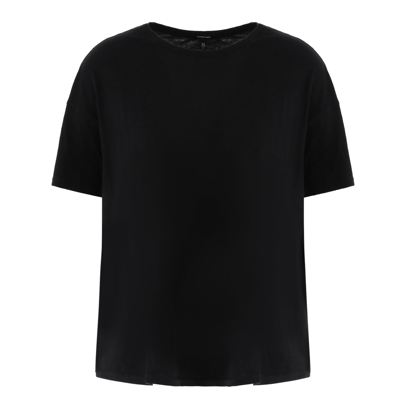 Boxy T-Shirt aus Baumwollmix