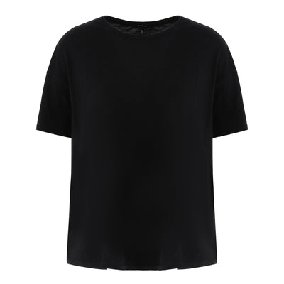 Boxy T-Shirt aus Baumwollmix