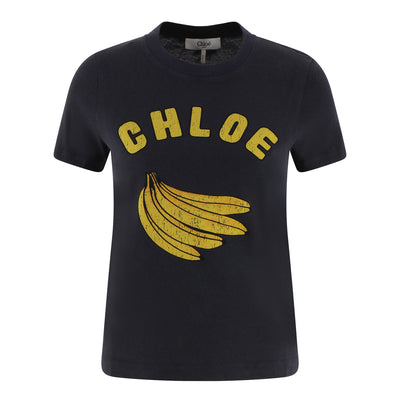 T-Shirt Chloé Bananas aus Baumwolle