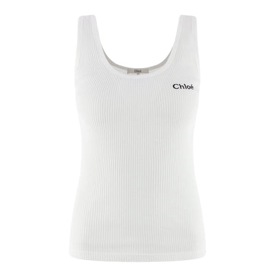 Tanktop Chloé aus Baumwolle