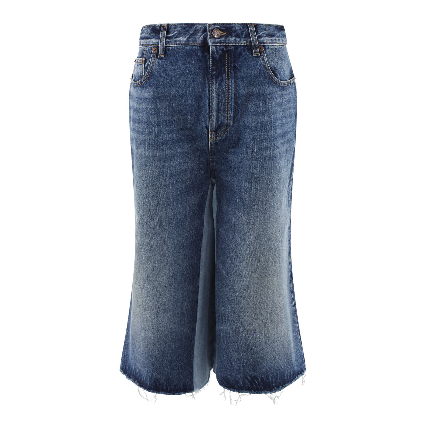 Jeanscullotte aus Denim