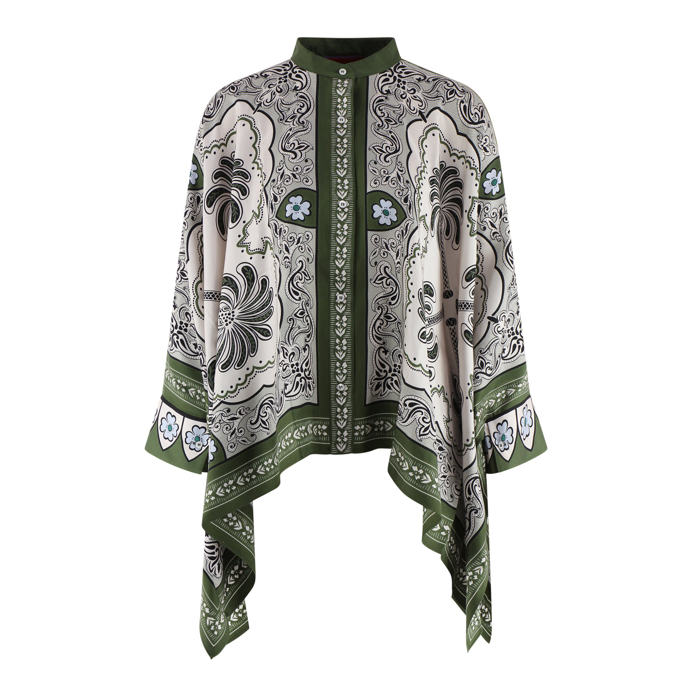 Foulard Shirt aus Seide