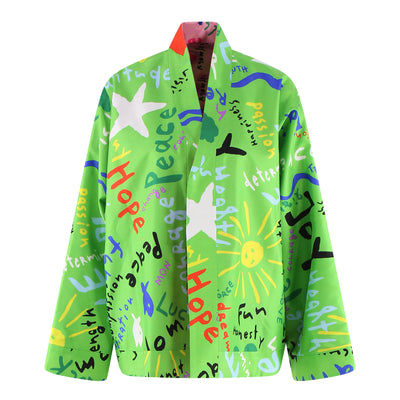 Kimono Kakanias Jacke aus Seide