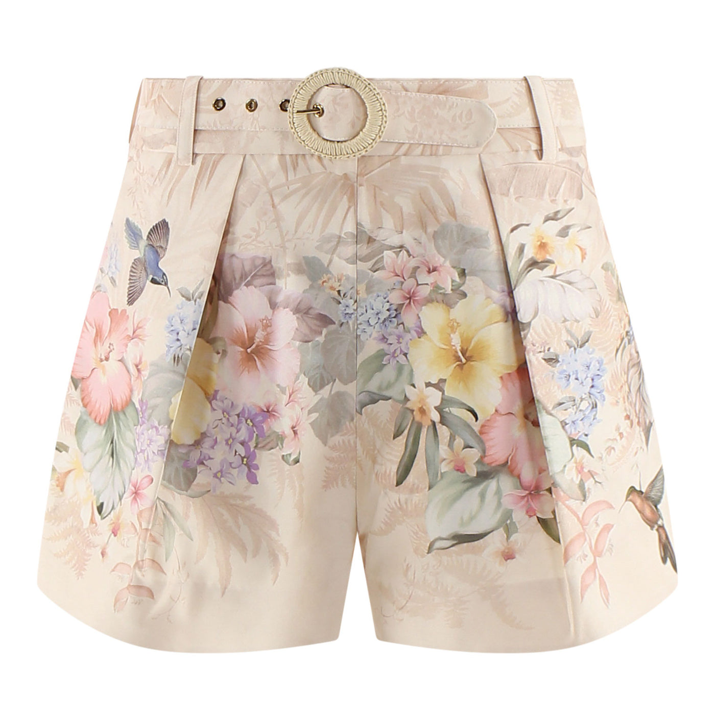 Shorts Illuminate Tuck aus Seidenmix