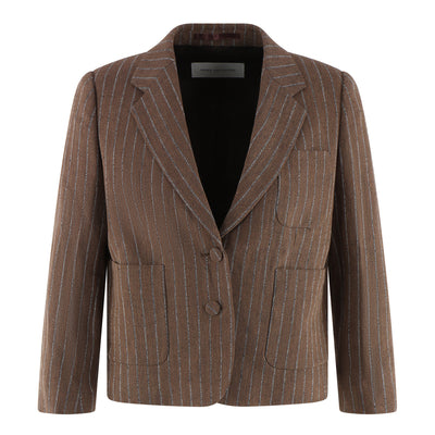 Blazer Bamis aus Leinenmix