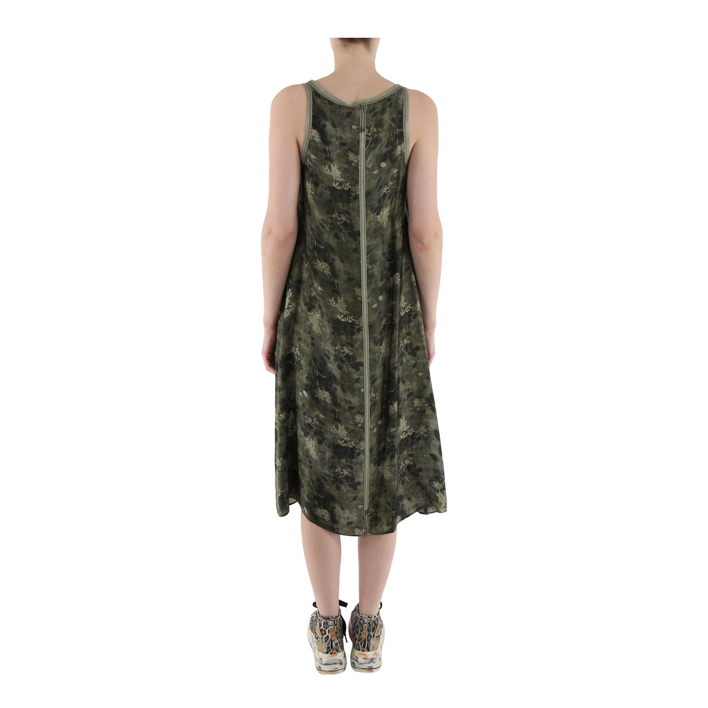 Kleid Taped Tank aus Viskosemix