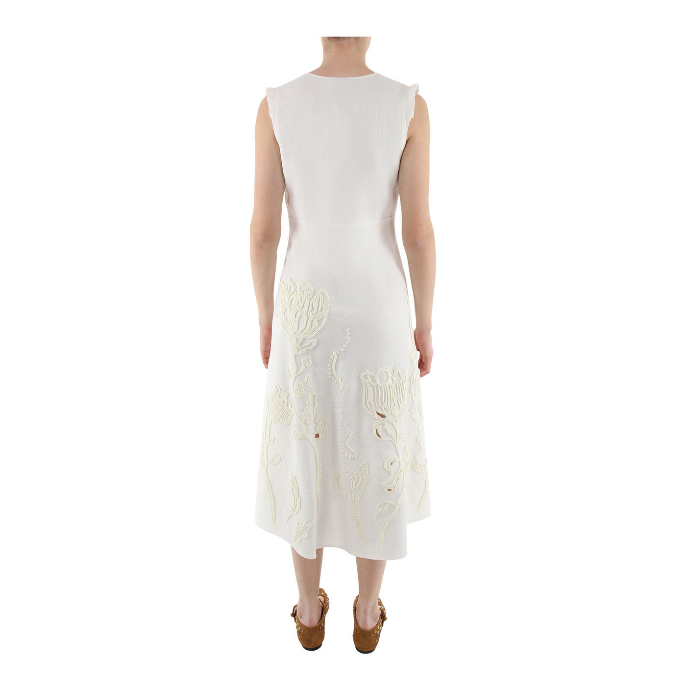 Kleid Embroidered Beauty aus Leinen