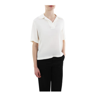 Polo Shirt aus Seide