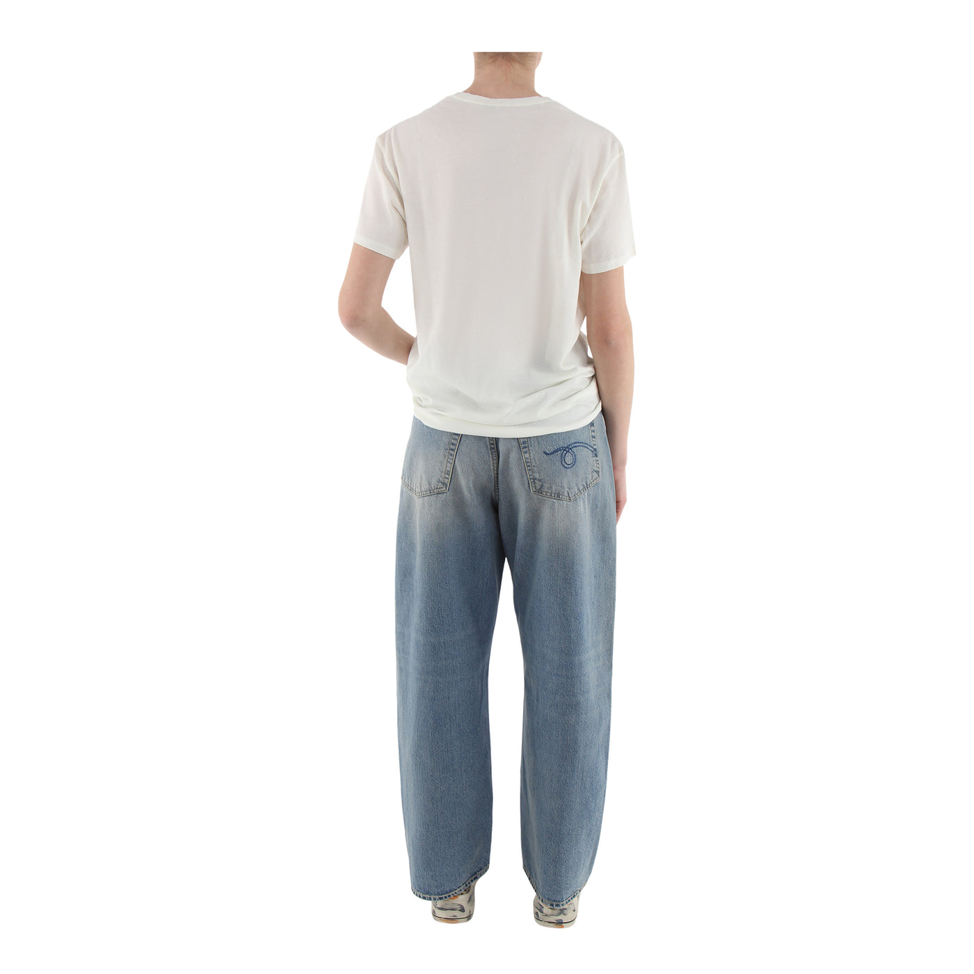 High-Waist Baggy Venti Jeans