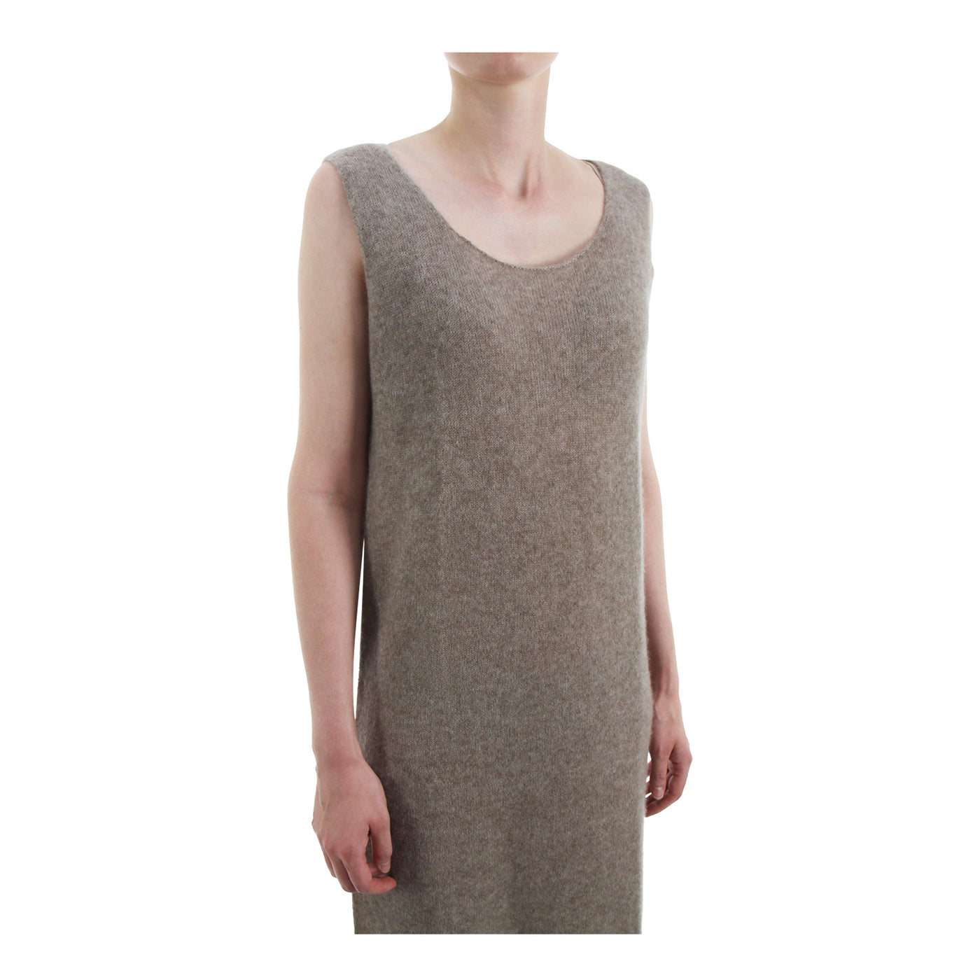 Midikleid Fluffy Tank aus Cashmeremix