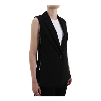 Blazer Gilet aus Techno-Wolle